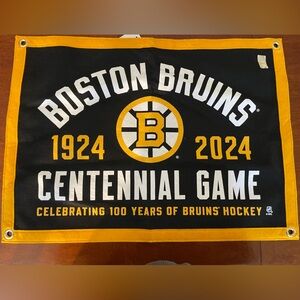 Boston Bruins limited edition banner